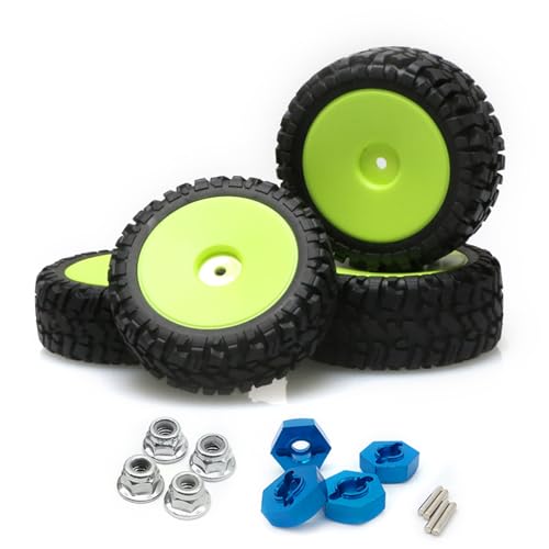 YIZITU 4er Set Fernbedienung Rad Reifen für Crawler Auto Modell Gummi Rad für Fernbedienung Zubehör u von YIZITU