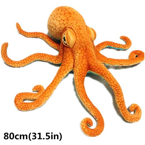 YIZITU 55/80 cm Gefülltes Tintenfisch Großes Maskottchen Weicher Wurfkissen PP Baumwolle Kinder Schlafen Für Puppenspielzeugauto Couch Ornament Foto Plüschspielzeug YIZITU 55/80 cm Gefülltes Tintenfisch Großes Maskottchen Weicher Wurfkissen PP Baumwolle Kinder Schlafen Für Puppenspielzeugauto Couch Ornament Foto Plüschspielzeug von YIZITU