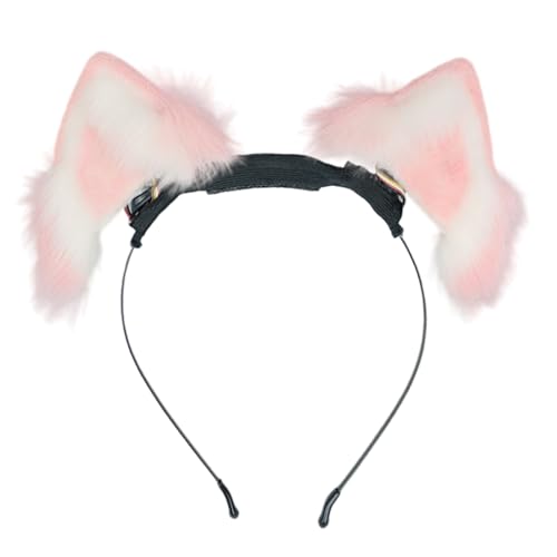 YIZITU Abnehmbare Anime Cosplay Requisiten Katzen Haar Hoop Pelzige Katzen Ohr Haar Styling Dynamisches Ohr Stirnband Katzen Tier Karneval YIZITU Abnehmbare Anime Cosplay Requisiten Katzen Haar Hoop Pelzige Katzen Ohr Haar Styling Dynamisches Ohr Stirnband Katzen Tier Karneval von YIZITU