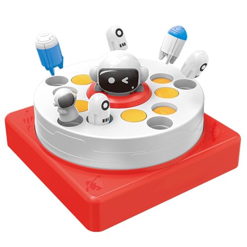YIZITU Astronaut Pop-Up-Spielzeug für Familie, Bindung Kinder, Astronauten-Fangspiel, interaktives Spielzeug mit Fangnetz für Famil Kids Bounce Game von YIZITU