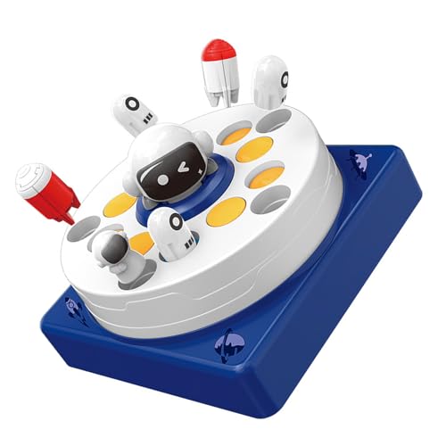 YIZITU Astronaut Pop-Up-Spielzeug für Familie, Bindung Kinder, Astronauten-Fangspiel, interaktives Spielzeug mit Fangnetz für Famil Kids Bounce Game von YIZITU