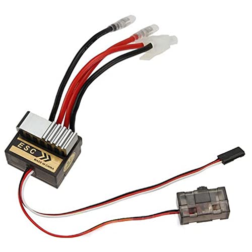 YIZITU Autorbremse 320A Gebürstet ESC Two Wege Motor Speed Controller Für Kleine Autosboote Tanks Elektronisches Upgrade Zubehör Elektronischer Geschwindigkeit Controller Gebürstete Motor YIZITU Autorbremse 320A Gebürstet ESC Two Wege Motor Speed Controller Für Kleine Autosboote Tanks Elektronisches Upgrade Zubehör Elektronischer Geschwindigkeit Controller Gebürstete Motor von YIZITU