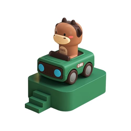 YIZITU Baby Auto Spielzeug Fahrzeug für Alter 2-6 Jahre Intelligente Kinder Kleinkind Press And Go Reibungsfahrzeug Cartoon Ziege Outdoor Spaß von YIZITU