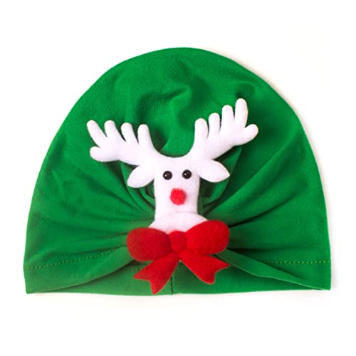 YIZITU Baby Christmas Festival Kostümhut Requisiten Atmungsaktiven Säuglingsurlaub Weihnachtsmütze Süße Kopfschmuck Hautfreundliche Kappen Baby Kopfschmuck Jungen Mädchen von YIZITU