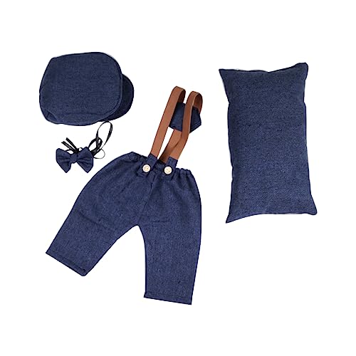 YIZITU Baby-Fotografie-Requisiten, Hut und Straps-Strampler, Fotostudio, Requisiten, Neugeborenenenkostüm, Dusche, Kleinkind-Foto-Kostüm YIZITU Baby-Fotografie-Requisiten, Hut und Straps-Strampler, Fotostudio, Requisiten, Neugeborenenenkostüm, Dusche, Kleinkind-Foto-Kostüm von YIZITU