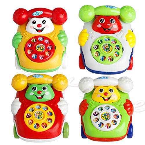 YIZITU Baby Musical Toy Simulation Phone Frühes Bildungsspielzeug Für Kinder Kleinkind Elektronisch Geschenk Lernen Weihnachten von YIZITU