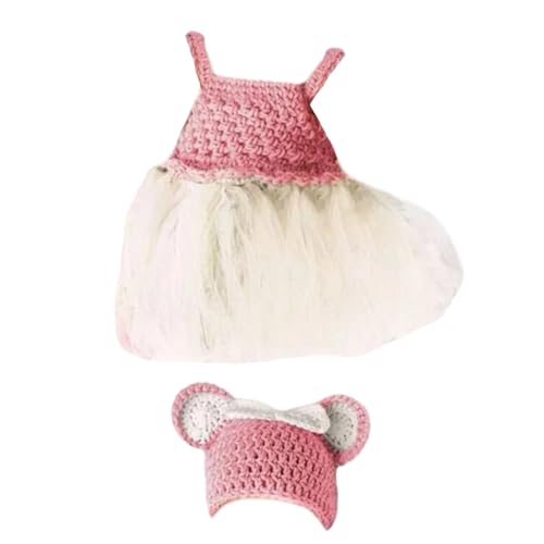 YIZITU Baby-Tüllrock-Outfit, kuschelige Strickmütze mit Slip-Kleid, Requisiten für Fotografie, 0–1 Monat, Baby-Mädchen, Fotoshootings, Outfit, Tüll-Kostüm YIZITU Baby-Tüllrock-Outfit, kuschelige Strickmütze mit Slip-Kleid, Requisiten für Fotografie, 0–1 Monat, Baby-Mädchen, Fotoshootings, Outfit, Tüll-Kostüm von YIZITU