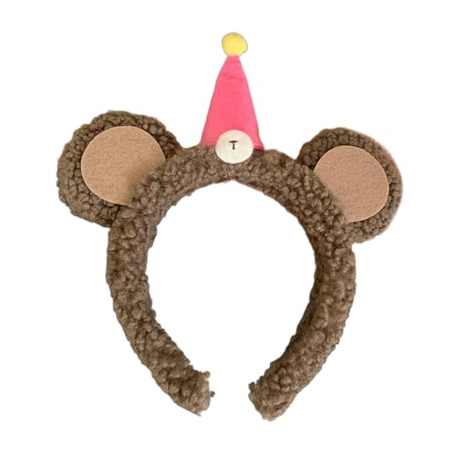 YIZITU Bären-Halloween-Haarreif für Damen und Mädchen, tägliches Tragen, Halloween, Party, Kostüm, Cosplay, Haarschmuck YIZITU Bären-Halloween-Haarreif für Damen und Mädchen, tägliches Tragen, Halloween, Party, Kostüm, Cosplay, Haarschmuck von YIZITU