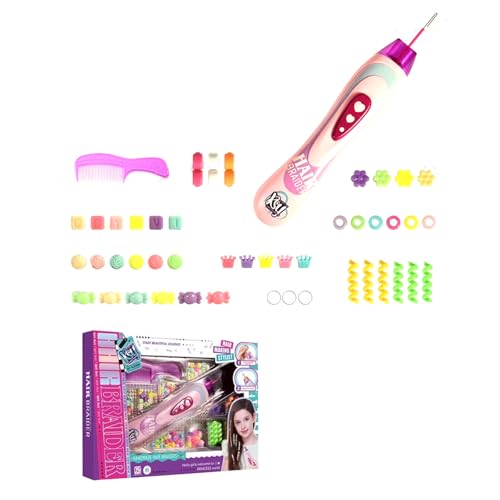 YIZITU Beliebte Haarflecht-Kits, Styling-Maschine, Prinzessinnen-Frisuren-Werkzeug für Frauen und Mädchen, schnelle Styles, Flechter, Prinzessinnen-Haardekoration von YIZITU