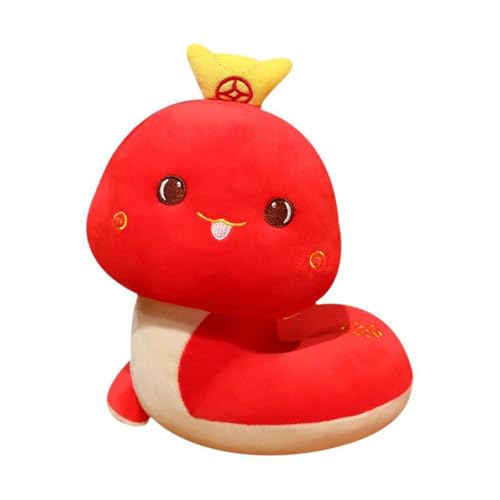 YIZITU Cartoon Stofftiere Spielzeug Schöne Schlangenform Kinder Geschenk Cartoon Anime Figur Maskottchen für Chinesisches Neujahr Plüsch Großes Kostüm für Kinder YIZITU Cartoon Stofftiere Spielzeug Schöne Schlangenform Kinder Geschenk Cartoon Anime Figur Maskottchen für Chinesisches Neujahr Plüsch Großes Kostüm für Kinder von YIZITU