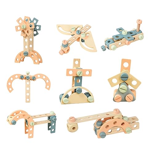 YIZITU Children Multifunktionale Demontage Nuss Nuss Kombination Frühes Bildungsspielzeug Praktische Reparatur Tool Praktisches Lernspielzeug von YIZITU