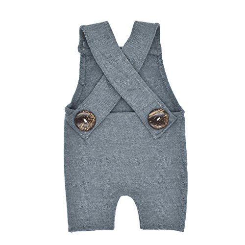 YIZITU Chill Neugeborene Kostüm Säugling Kleidung Strampler Outfit Mit Knöpfen Bild Requisiten Mode Overalls Süße Neugeborene Jungen Mädchen Baby Hat Hosen Kleidung Set Foto Kostüm Outfit Baby von YIZITU