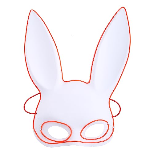 YIZITU Cosmask Draht, leuchtende Ohren, schönes Halloween-Kostüm, Maskerade, Party, Cosplay-Kostüm YIZITU Cosmask Draht, leuchtende Ohren, schönes Halloween-Kostüm, Maskerade, Party, Cosplay-Kostüm von YIZITU