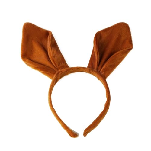 YIZITU Eichhörnchen Kostüme Set Tier Ohren und Schwanz Set Eichhörnchen Verkleidung Zubehör Ohr Stirnband Schleife Halloween Cosplay Requisiten YIZITU Eichhörnchen Kostüme Set Tier Ohren und Schwanz Set Eichhörnchen Verkleidung Zubehör Ohr Stirnband Schleife Halloween Cosplay Requisiten von YIZITU