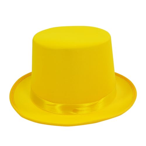 YIZITU Eleganter Zylinder mit Schleife für Halloween und Theatergebrauch, Themenfeier, Bühnenauftritte von YIZITU