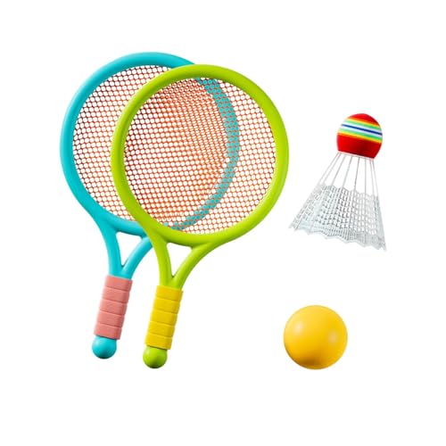 YIZITU Ergonomisches ABS-Badminton-Set, rutschfester Griff für Hinterhof-Spielen und Schulsport, Junior-Badmintonschläger von YIZITU