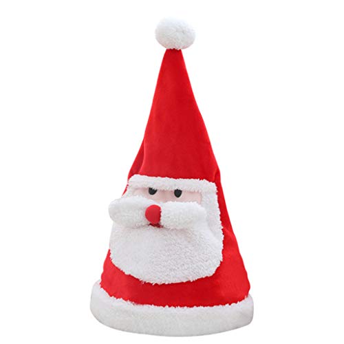 YIZITU Erwachsene Kinder LED LEG UP WIRHTEL ELEKTRISCHE SINGING TANCE PLUSH SANTA CAP ELEKTRISCHE Töne YIZITU Erwachsene Kinder LED LEG UP WIRHTEL ELEKTRISCHE SINGING TANCE PLUSH SANTA CAP ELEKTRISCHE Töne von YIZITU