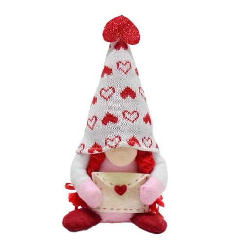 YIZITU Festive Valentine's Day Gnomes Lovely Decor Valentine's Day Faceless Doll For Lovers Girls Wife Girlfriend Faceless Doll YIZITU Festive Valentine's Day Gnomes Lovely Decor Valentine's Day Faceless Doll For Lovers Girls Wife Girlfriend Faceless Doll von YIZITU