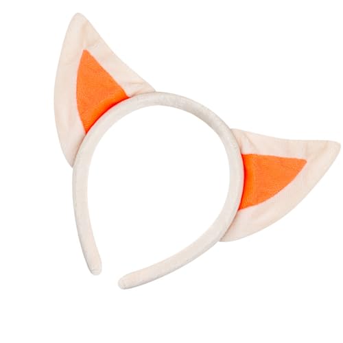 YIZITU Fuchs Kostüm Zubehör Set Plüsch Schwanz Falsche Nase Katzen Ohren Stirnband Tiere Cosplay Kostüm Zubehör für Halloween YIZITU Fuchs Kostüm Zubehör Set Plüsch Schwanz Falsche Nase Katzen Ohren Stirnband Tiere Cosplay Kostüm Zubehör für Halloween von YIZITU
