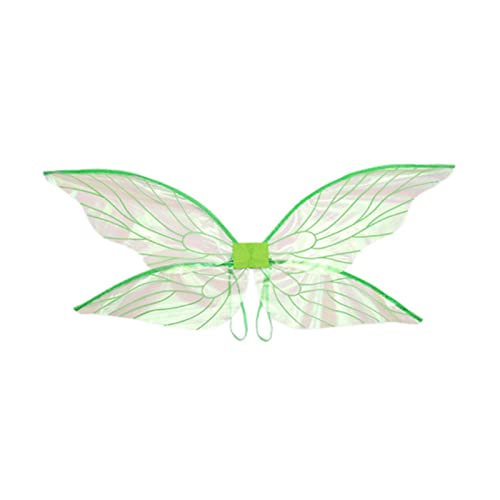 YIZITU Glitzer-Schmetterlings-Flügel-Kostüm, Cosplay, Fee für Mädchen, Halloween, Flügelaufführungen, Requisite YIZITU Glitzer-Schmetterlings-Flügel-Kostüm, Cosplay, Fee für Mädchen, Halloween, Flügelaufführungen, Requisite von YIZITU