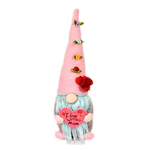 YIZITU Glücklicher Muttertag Plüschpuppen Mit Liebe Herz Liebe Mutter Zwergspielzeug Für Puppengeburtstag Festival Home Decor Geschenk Schwedisch Tomte Valentine YIZITU Glücklicher Muttertag Plüschpuppen Mit Liebe Herz Liebe Mutter Zwergspielzeug Für Puppengeburtstag Festival Home Decor Geschenk Schwedisch Tomte Valentine von YIZITU
