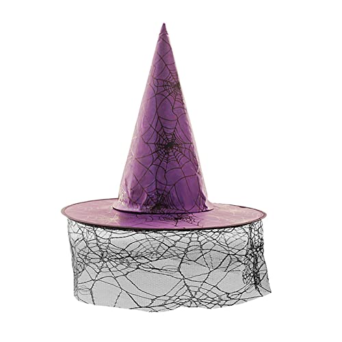 YIZITU Halloween Hexe Zauberer Hut Party Kostüm Kopfbedeckung Teufel Cosplay Requisiten Dekoration Zubehör für Erwachsene Frauen Männer YIZITU Halloween Hexe Zauberer Hut Party Kostüm Kopfbedeckung Teufel Cosplay Requisiten Dekoration Zubehör für Erwachsene Frauen Männer von YIZITU