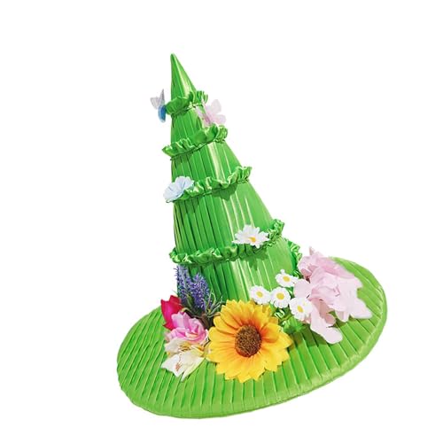 YIZITU Handgefertigte Hexenhüte Bandagen Spinnen Zauberer Hut Erwachsene Halloween Party Hut für Halloween und besondere Anlässe YIZITU Handgefertigte Hexenhüte Bandagen Spinnen Zauberer Hut Erwachsene Halloween Party Hut für Halloween und besondere Anlässe von YIZITU