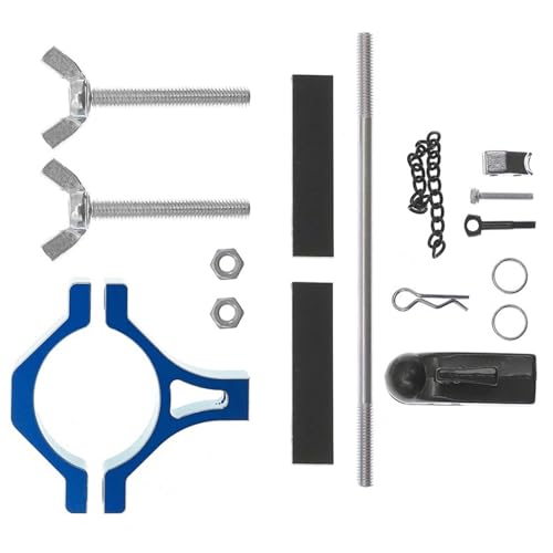 YIZITU Hochleistungsmodellauto Linker Hochleistungs Aluminium Legierung Schnelles Abtretungshaken Anhänger Accessoire Off Road Towing YIZITU Hochleistungsmodellauto Linker Hochleistungs Aluminium Legierung Schnelles Abtretungshaken Anhänger Accessoire Off Road Towing von YIZITU