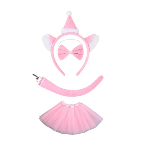 YIZITU Katzenkostüm, Tier-Kostüm, Zubehör für Kinder, Jungen, Mädchen, Cosplay, Geburtstag, Halloween, Cosplay YIZITU Katzenkostüm, Tier-Kostüm, Zubehör für Kinder, Jungen, Mädchen, Cosplay, Geburtstag, Halloween, Cosplay von YIZITU