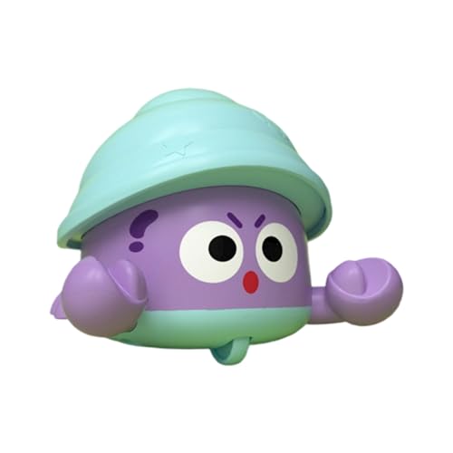 YIZITU Kids Press and Run Crabs Autospielzeug Für Kinder Fine Motor Skill Development Gleitauto Cartoon Fahrzeug Für Handkenntnisse Push and Go Crabs von YIZITU
