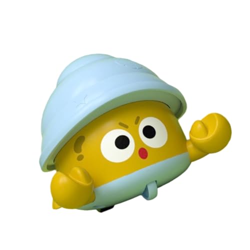 YIZITU Kids Press and Run Crabs Autospielzeug Für Kinder Fine Motor Skill Development Gleitauto Cartoon Fahrzeug Für Handkenntnisse Push and Go Crabs von YIZITU