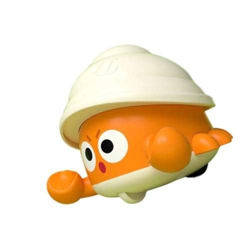 YIZITU Kids Press and Run Crabs Autospielzeug Für Kinder Fine Motor Skill Development Gleitauto Cartoon Fahrzeug Für Handkenntnisse Push and Go Crabs von YIZITU