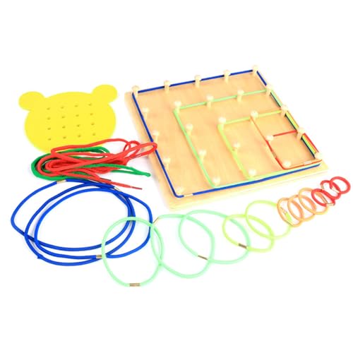 YIZITU Kids Road Trip Essentials Games Toys Learning Board Tragbare Einfache Kinder Für Interaktive Spieleentwicklung Spielzeug Grafik Peg Board von YIZITU