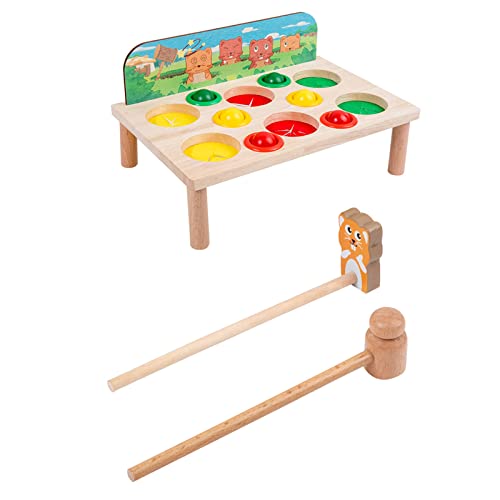 YIZITU Kinder Kämmen Spiel Für Farberkennungshand Handspiel Teaser Spielzeug Spielzeugkinder Eltern Parenten Spiel Baby Für Kleinkinder Hämmert von YIZITU