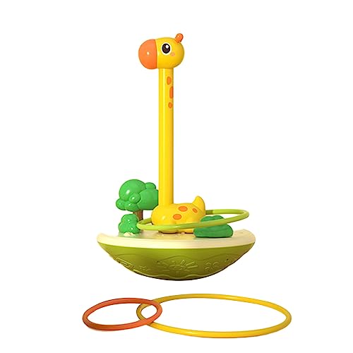 YIZITU Kinderspiel Ausrüstungs Set Umfasst Wurf Und Cartoon Animal Rod Set Party Hoopla Spiel Für Jungen Mädchen Teenager Gartenspiel von YIZITU