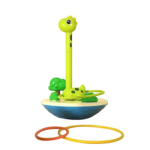 YIZITU Kinderspiel Ausrüstungs Set Umfasst Wurf Und Cartoon Animal Rod Set Party Hoopla Spiel Für Jungen Mädchen Teenager Gartenspiel von YIZITU