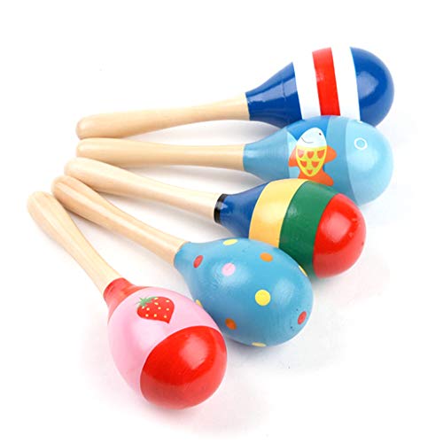 YIZITU Kleinkinder Musikspielzeug Klingenden Spielzeugbettglocken Sand Hammer Musikinstrument Zufällige Farben Infant Neugeborene Präsentiert Percussion Geschenk Für Kinder YIZITU Kleinkinder Musikspielzeug Klingenden Spielzeugbettglocken Sand Hammer Musikinstrument Zufällige Farben Infant Neugeborene Präsentiert Percussion Geschenk Für Kinder von YIZITU