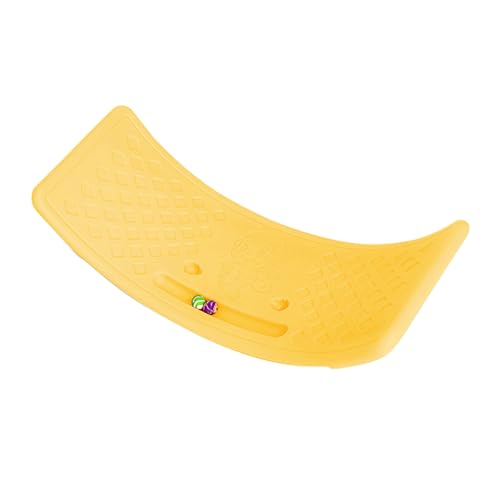 YIZITU Kleinkinder Plastik Wobble Board Balance Training Spielzeug Kinder Entwickeln Koordinationsfähigkeiten Spielzeug Verbesserung Der Körperkontrollbalance Training Kinder Sensorien Gebogen von YIZITU
