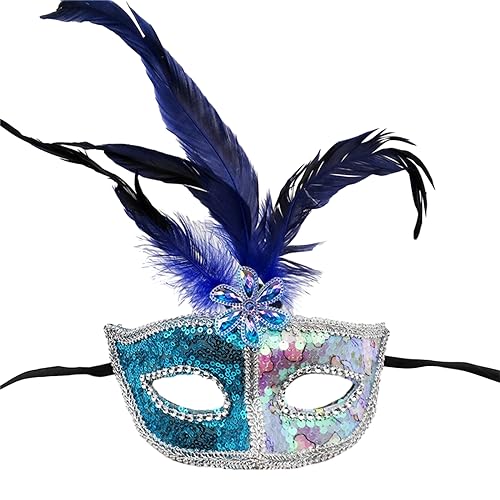 YIZITU Ladies Kostüm Festival Halloween Maske Masquerade Halbgesicht Carnivals Ball Party Auftritte Halbgesicht Für Frauen Männer Karnevale Für Erwachsene Halloween Masquerade YIZITU Ladies Kostüm Festival Halloween Maske Masquerade Halbgesicht Carnivals Ball Party Auftritte Halbgesicht Für Frauen Männer Karnevale Für Erwachsene Halloween Masquerade von YIZITU