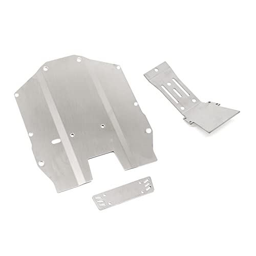 YIZITU Langlebiger Metall Fernwagen Crawler Chassis Guard Platte Schwanz Crawler Chassis Guard Für 1/12 Abgelegene Autoplatte Staubstaub Resist Schmutzabdeckung YIZITU Langlebiger Metall Fernwagen Crawler Chassis Guard Platte Schwanz Crawler Chassis Guard Für 1/12 Abgelegene Autoplatte Staubstaub Resist Schmutzabdeckung von YIZITU