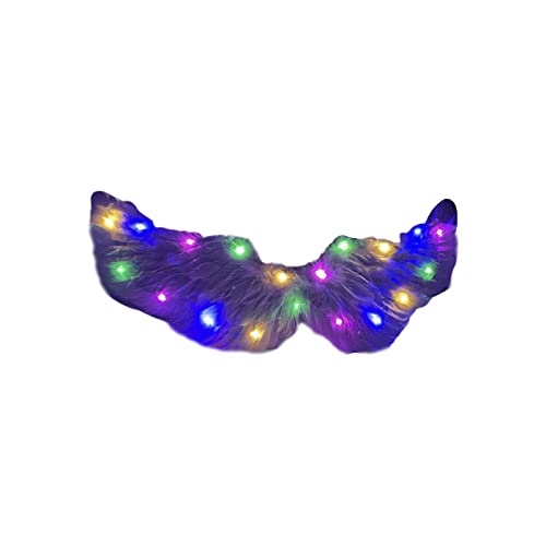 YIZITU Leuchtendes Kostüm mit verstellbaren Trägern, Foto-Requisite, Halloween-Kostüm, Comic-Con, Auto-Show, Teufel, Erwachsene, Kinder und Stirnband, Cosplay, für Karneval, Halloween YIZITU Leuchtendes Kostüm mit verstellbaren Trägern, Foto-Requisite, Halloween-Kostüm, Comic-Con, Auto-Show, Teufel, Erwachsene, Kinder und Stirnband, Cosplay, für Karneval, Halloween von YIZITU