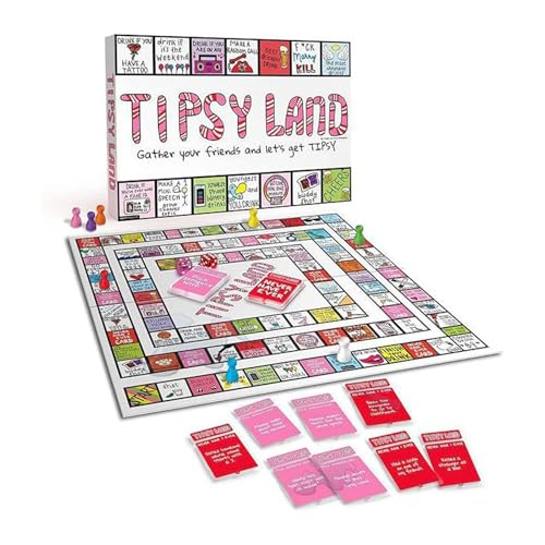 YIZITU Lustiges Trinkkartenspiel für soziale Mädchen, Gruppenherausforderungen mit spannender Herausforderung, Partybrett, Erwachsene, lustiger Freund von YIZITU