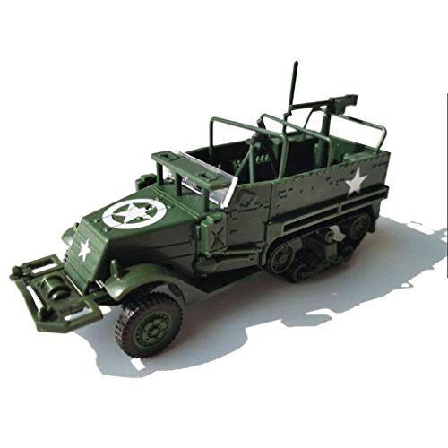 YIZITU M3 Model Kits Half Track Panzerfahrzeugmodell Spielzeug 1:72 Skala Autospielzeug Für Kinder 5 6 7 Bevorzugung Geschenke Bausteine Für Kleinkinder von YIZITU