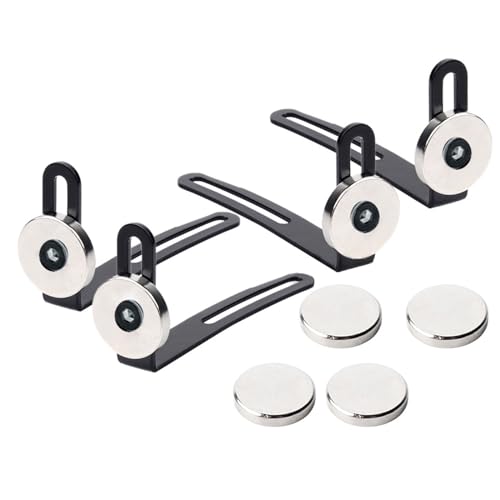 YIZITU Magnethalterung Metall R/C Karosserie Für Schalenhalterhalter Für W/Sliding Slot Upgrade Ersatz SCX10 1/10 Spielzeug Ersatzteile Teile Kit Kit von YIZITU