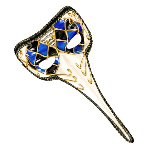 YIZITU Maskerade-Augenmaske für Damen und Herren, halbes Gesicht, lange Nase, Maskerade, Halloween-Kostüm, Zubehör für Damen und Herren YIZITU Maskerade-Augenmaske für Damen und Herren, halbes Gesicht, lange Nase, Maskerade, Halloween-Kostüm, Zubehör für Damen und Herren von YIZITU
