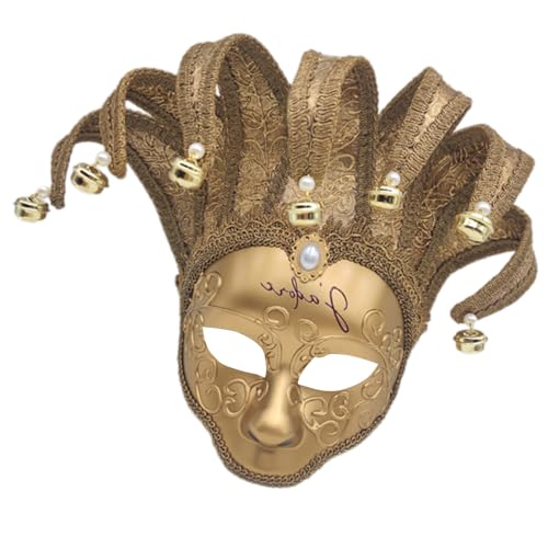 YIZITU Masquerades Narren Venezianer Komödie Karneval Party Halloween Cosplay Wanddekoration Geschenke Wanddekoration YIZITU Masquerades Narren Venezianer Komödie Karneval Party Halloween Cosplay Wanddekoration Geschenke Wanddekoration von YIZITU
