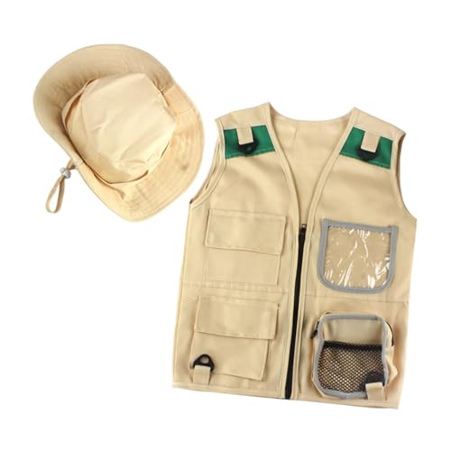 YIZITU Outdoor-Kostüm, waschbar, für Jungen, Mädchen, Outdoor-Abenteuer, Camping-Ausrüstung, Kostüm YIZITU Outdoor-Kostüm, waschbar, für Jungen, Mädchen, Outdoor-Abenteuer, Camping-Ausrüstung, Kostüm von YIZITU