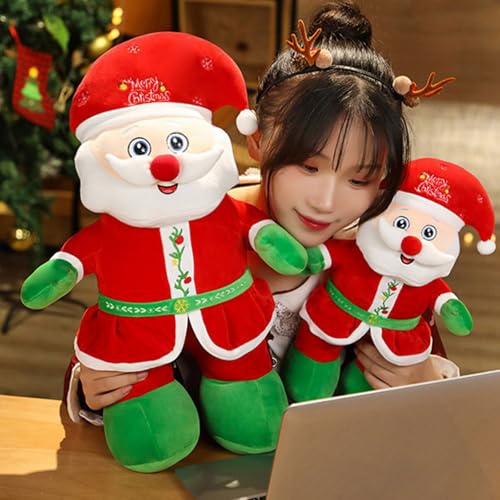 YIZITU Plüsch Santa Spielzeug Singing Lied Weihnachtsschmuck Haushalt Büro Ornamente Dekorative Musical Santa Dolls Weihnachtspuppe YIZITU Plüsch Santa Spielzeug Singing Lied Weihnachtsschmuck Haushalt Büro Ornamente Dekorative Musical Santa Dolls Weihnachtspuppe von YIZITU
