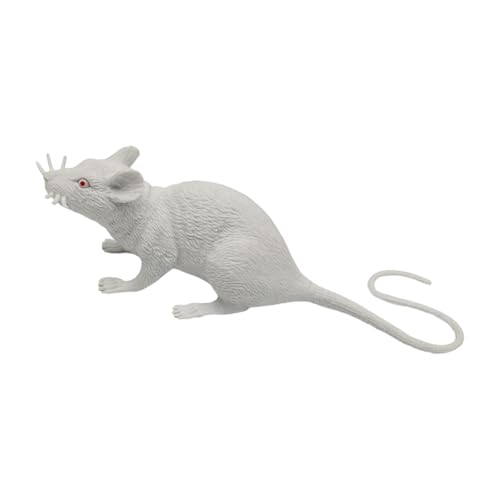 YIZITU Quietschende Rattenstiefel Props Realistisches Mausspielzeug Für Katzen Und Hunde Unterhaltung Quietbarer Gefälschter Mäuse Ornament Mit Schall Schwarzen Falschen Mäusen von YIZITU