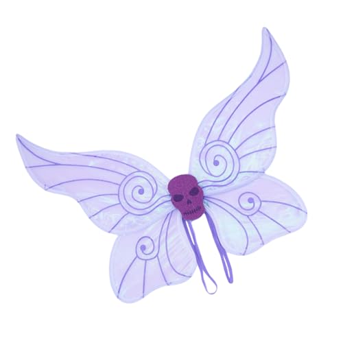 YIZITU Schmetterlings-Flügel-Kostüm für Mädchen, Weihnachten, Maskeraden, Cosplay, Feen, Flügel, Schmetterling, Verkleidung von YIZITU
